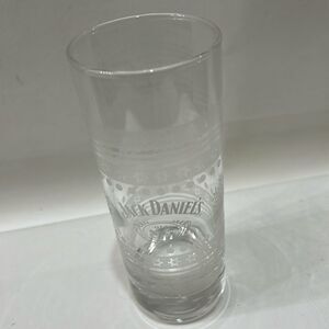 Jack Daniels Clear Glass Tumbler 10 Oz 6 1/4 In Tall 2 1/4 In Round Old No 7